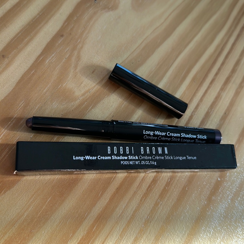 Bobbi Brown Long-Wear Cream Shadow Stick in shade Violent Plum in box